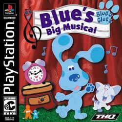 Pochette Blue's Clues - Blue's Big Musical version PlayStation