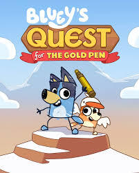 Pochette Bluey's Quests For The Gold Pen version PC Windows