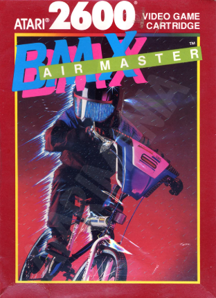 Pochette BMX Air Master version Atari 2600