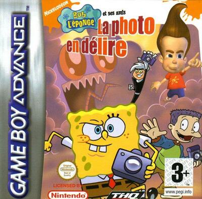 Pochette Bob l'éponge et ses Amis : La Photo en Délire version GameBoy Advance