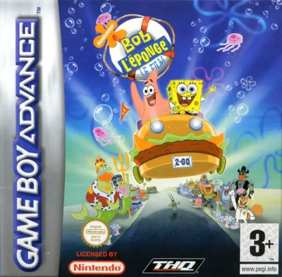 Pochette Bob l'Eponge : Le Film version GameBoy Advance