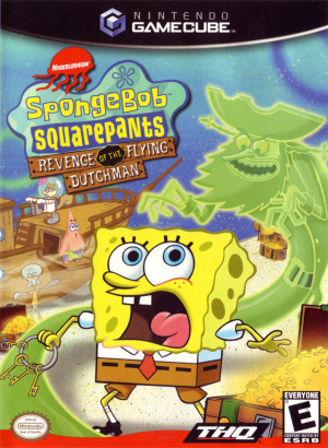 Pochette Bob l'éponge : Revenge of the Flying Dutchman version GameCube