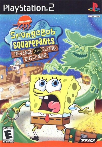 Pochette Bob l'éponge : Revenge of the Flying Dutchman version PlayStation 2