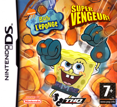 Pochette Bob l'Eponge : Super Vengeur ! version DS