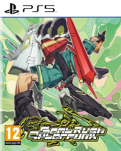 Pochette Bomb Rush Cyberfunk version PlayStation 5
