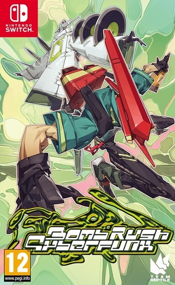 Pochette Bomb Rush Cyberfunk version Switch