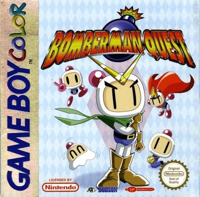 Pochette Bomberman Quest version GameBoy/Color