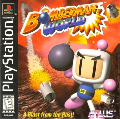 Pochette Bomberman World version PlayStation