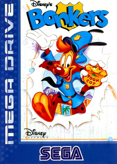 Pochette Bonkers version Megadrive