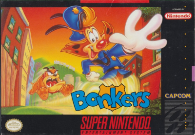 Pochette Bonkers version Super Nintendo