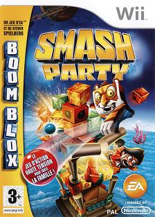 Pochette Boom Blox Smash Party version Wii