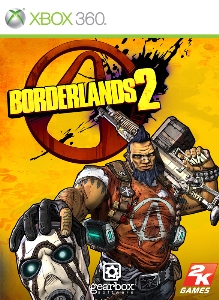 Pochette Borderlands 2 version Xbox 360