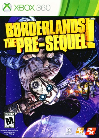 Pochette Borderlands : The Pre-Sequel ! version Xbox 360