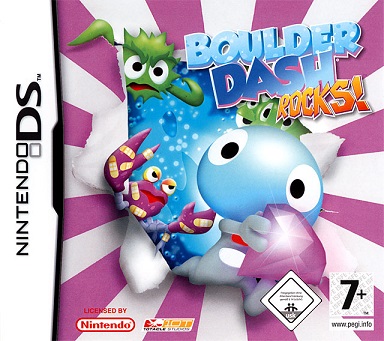 Pochette Boulder Dash : ROCKS! version DS