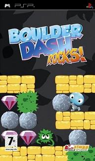 Pochette Boulder Dash : ROCKS! version PSP