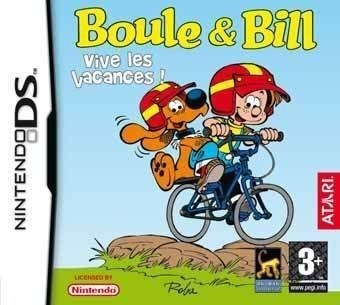 Pochette Boule & Bill : Vive les Vacances version DS