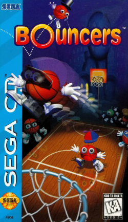 Pochette Bouncers version Mega-CD