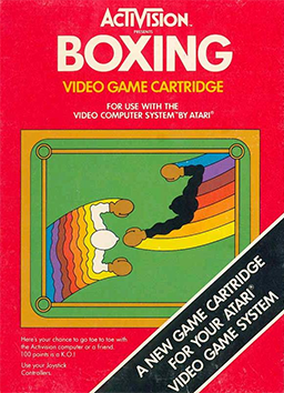 Pochette Boxing version Atari 2600