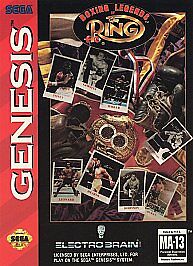 Pochette Boxing Legends of the Ring version Megadrive