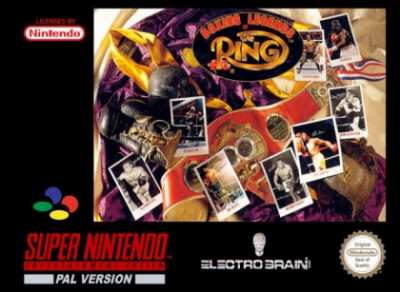 Pochette Boxing Legends of the Ring version Super Nintendo