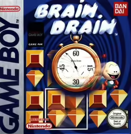 Pochette Brain Drain version GameBoy/Color