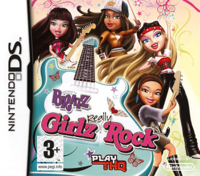 Pochette Bratz : Girlz Really Rock version DS