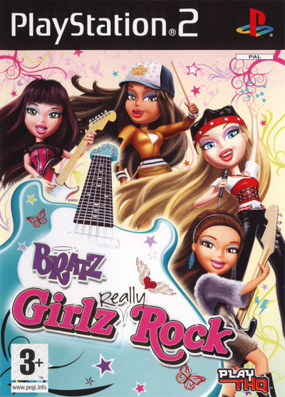 Pochette Bratz : Girlz Really Rock version PlayStation 2