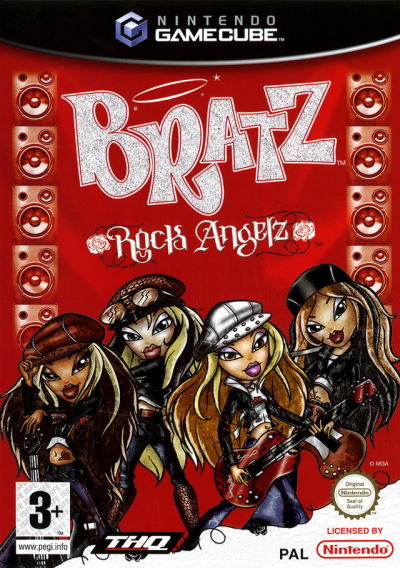 Pochette Bratz : Rock Angelz version GameCube