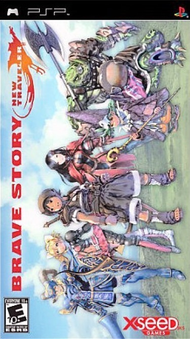 Pochette Brave Story : New Traveler version PSP