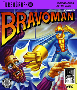 Pochette Bravoman version Wii