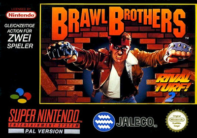 Pochette Brawl Brothers version Super Nintendo