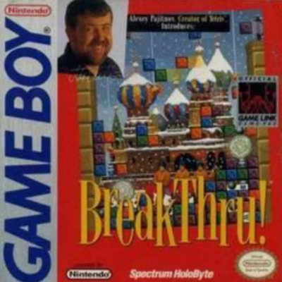 Pochette BreakThru! version GameBoy