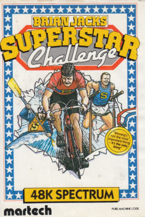 Pochette Brian Jacks Superstar Challenge version ZX Spectrum