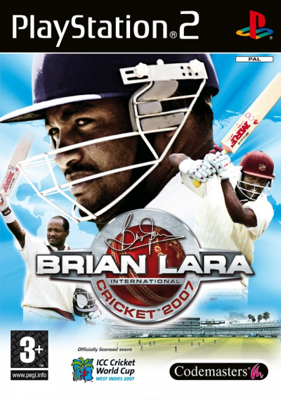 Pochette Brian Lara International Cricket 2007 version PlayStation 2