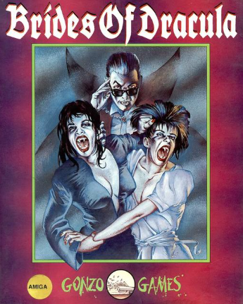 Pochette Brides of Dracula version Amiga