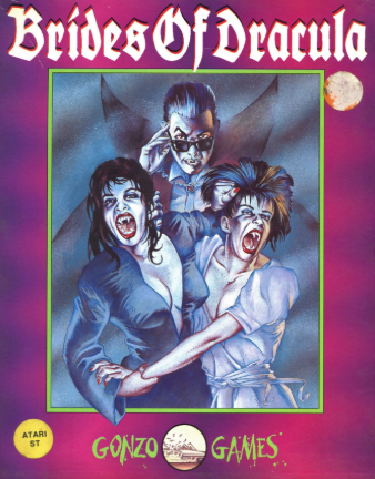Pochette Brides of Dracula version Atari ST