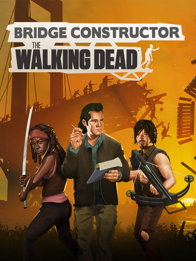 Pochette Bridge Constructor : The Walking Dead version PlayStation 4