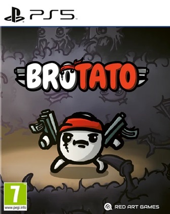 Pochette Brotato version PlayStation 5