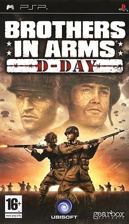 Pochette Brothers in Arms D-Day version PSP