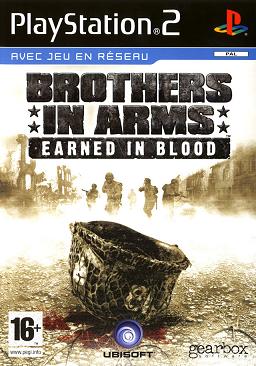 Pochette Brothers in Arms : Earned in Blood version PlayStation 2