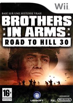 Pochette Brothers in Arms : Road to Hill 30 version Wii