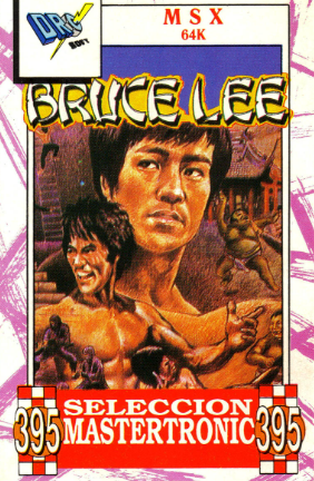 Pochette Bruce Lee version MSX