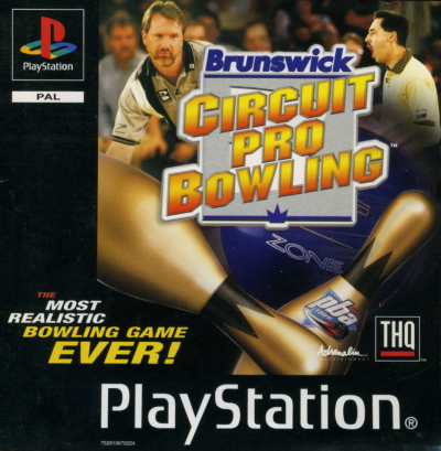Pochette Brunswick Circuit Pro Bowling version PlayStation