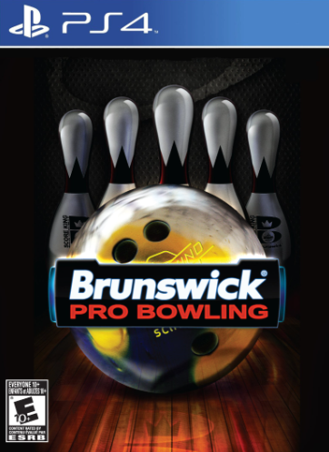 Pochette Brunswick Pro Bowling version PlayStation 4