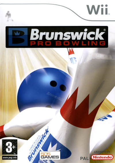Pochette Brunswick Pro Bowling version Wii