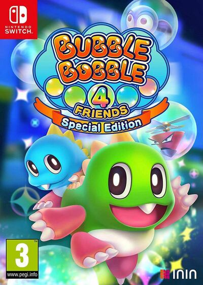 Pochette Bubble Bobble 4 Friends version Switch