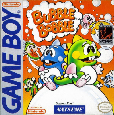 Pochette Bubble Bobble version GameBoy/Color