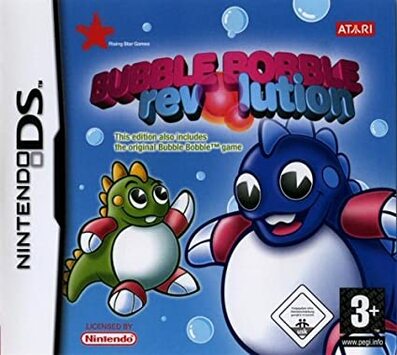 Pochette Bubble Bobble Revolution version DS