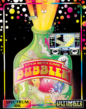 Pochette Bubbler version ZX Spectrum