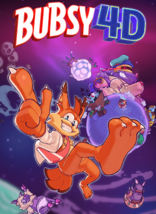 Pochette Bubsy 4D version Xbox One